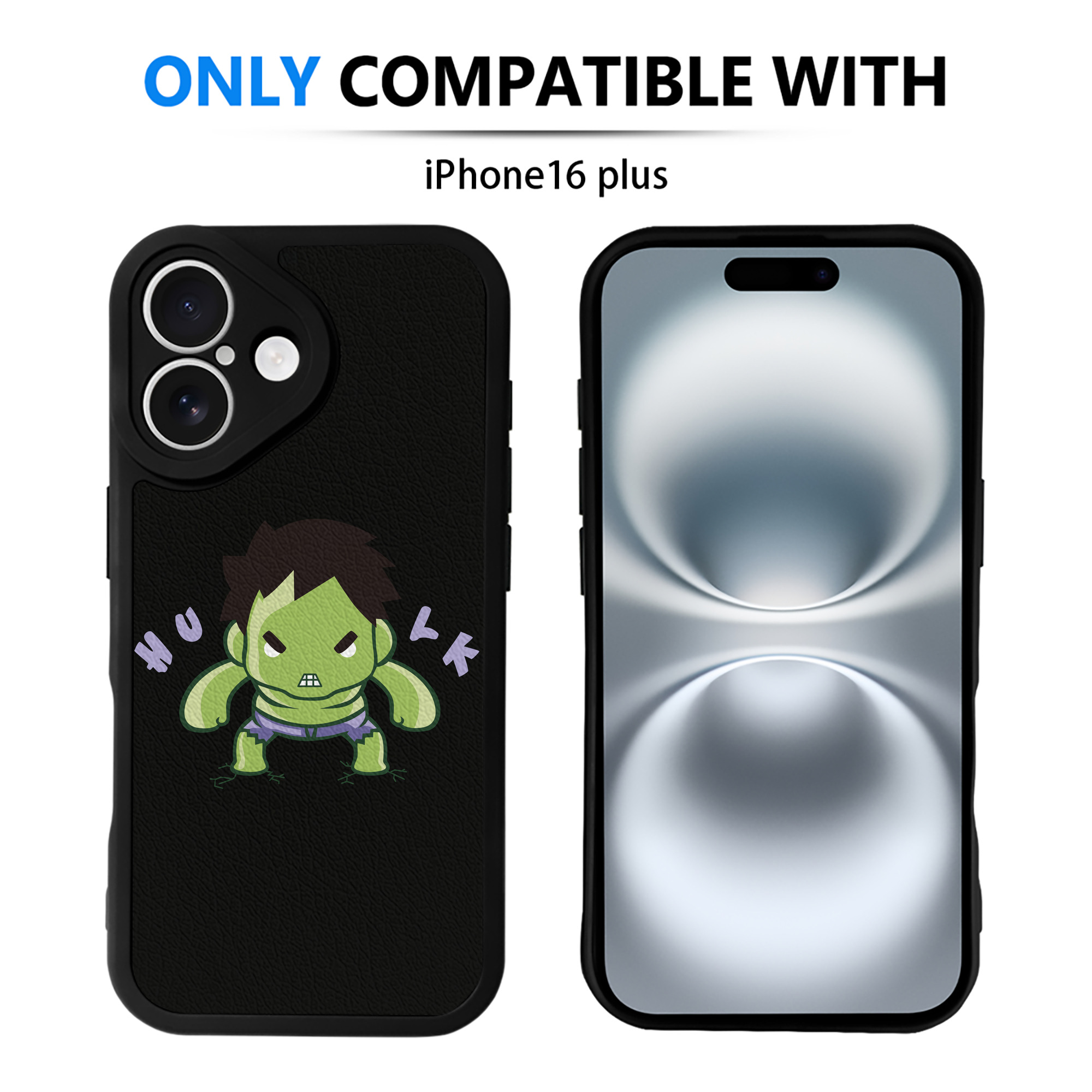 （画像用） アベンジャーズ The Avengers 【iPhone 16シリーズ対応】シリコンスマホケース（レザー調） 材質：シリコン